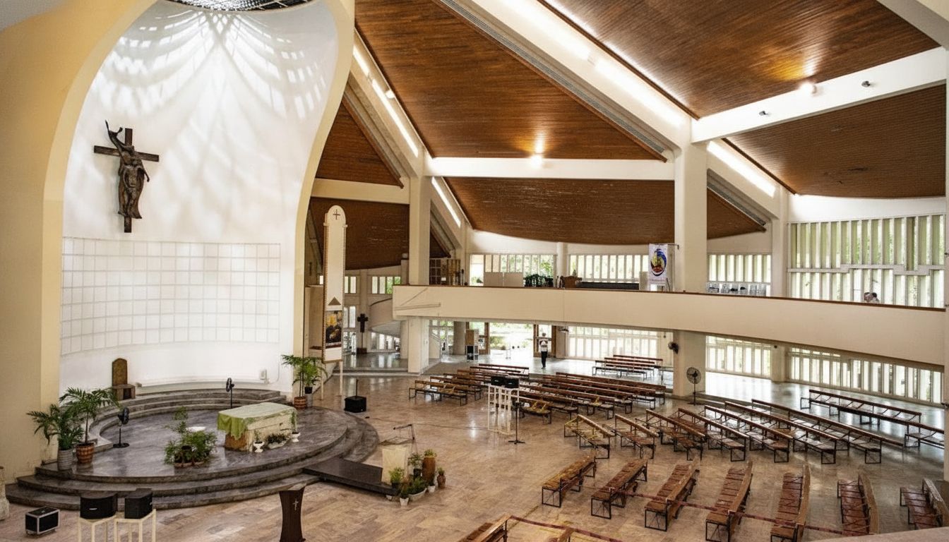 Mont Eden Funeral Services chapel exterior in Silang Cavite